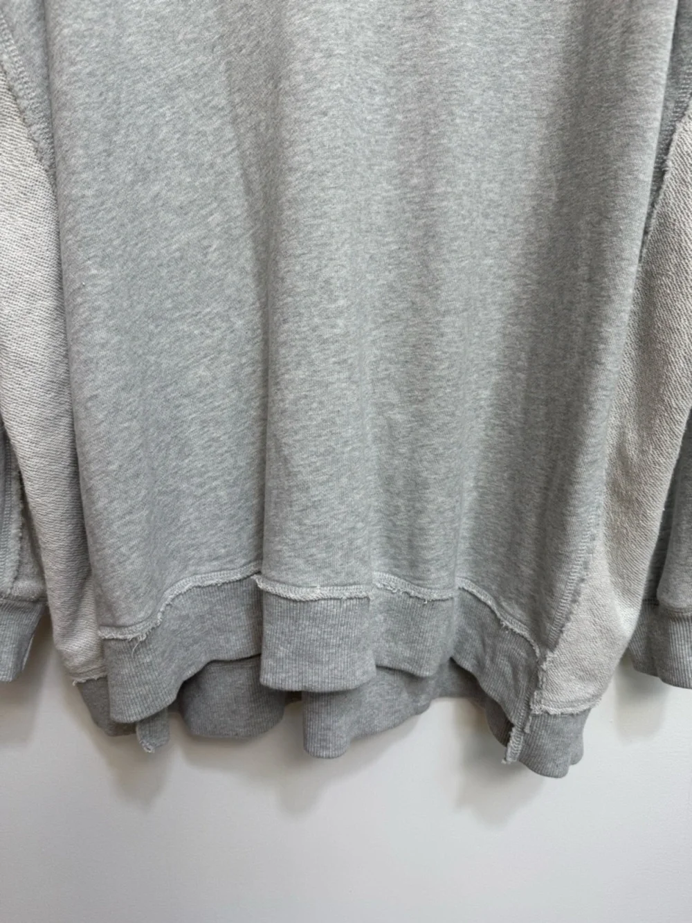 Aerie Vacay Everyday V-Neck Sweatshirt Women’s XXL Oversized Loungewear Travel - Picture 5 of 12